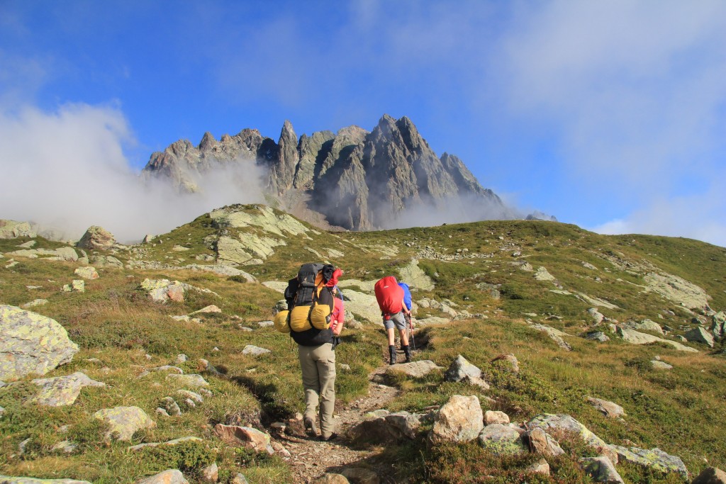 Les aiguilles rouges...